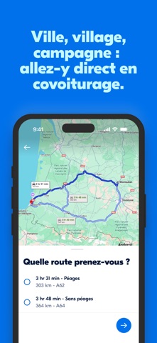 Capture App Store 4 de BlaBlaCar : Preuve, favori, abonnement, confiance
