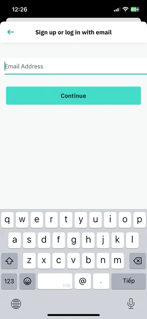 UIguana Deliveroo signup-login, étape 3