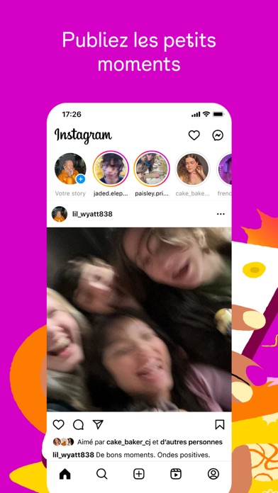 Capture App Store 3 de Instagram : Second flux : la récompense, ou un autre métier