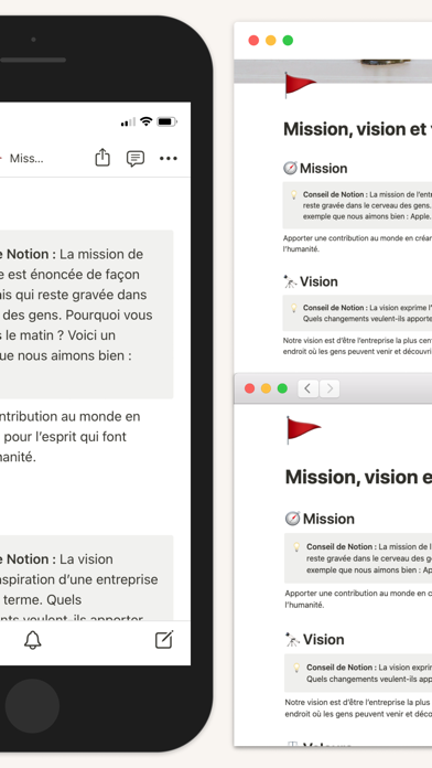 Capture App Store 3 de Notion : Second flux : la récompense, ou un autre métier