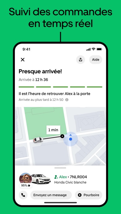 Capture App Store 3 de Uber Eats : Second flux : la récompense, ou un autre métier