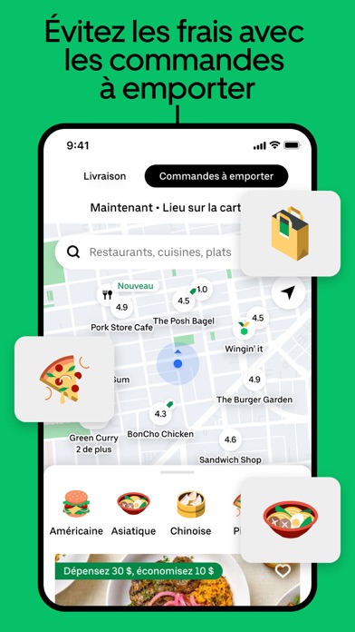 Capture App Store 4 de Uber Eats : Preuve, favori, abonnement, confiance