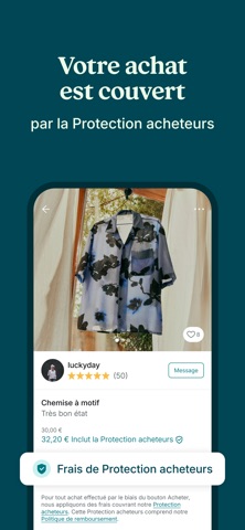 Capture App Store 3 de Vinted : Second flux : la récompense, ou un autre métier