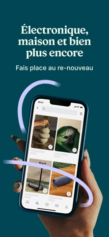 Capture App Store 4 de Vinted : Preuve, favori, abonnement, confiance