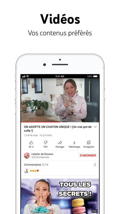 Capture App Store 2 de YouTube : Écran de travail : le geste quotidien