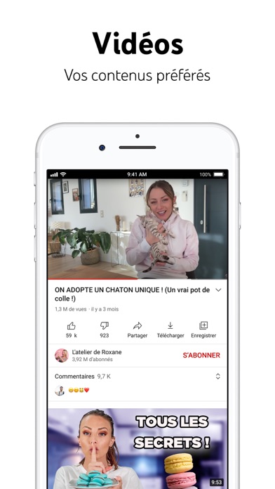 Capture App Store 4 de YouTube : Preuve, favori, abonnement, confiance