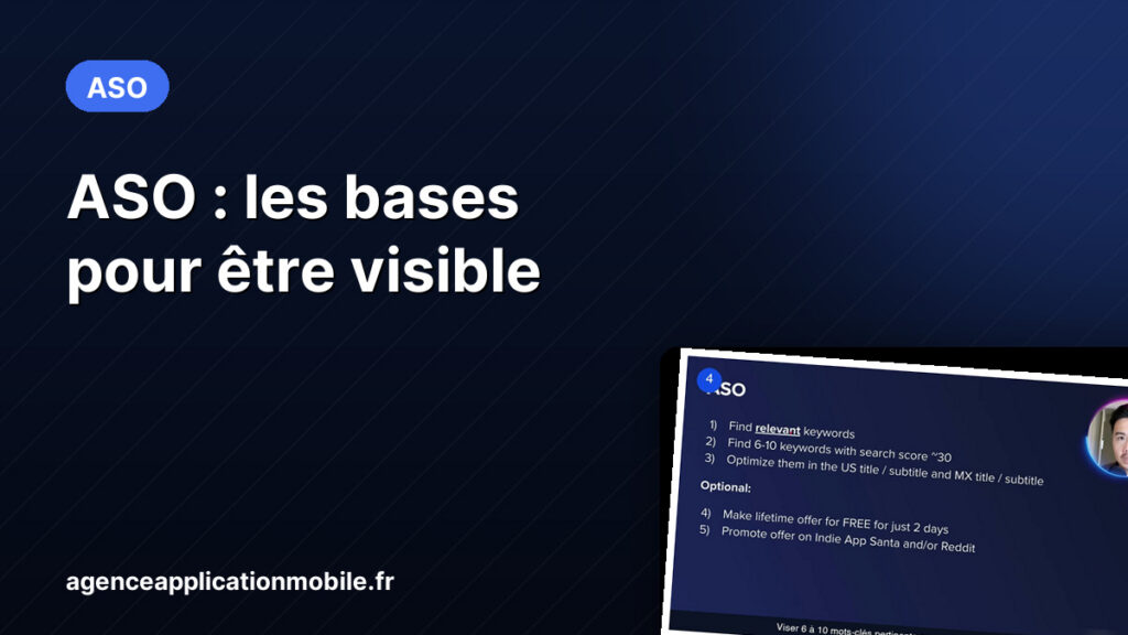 Les bases de l'ASO sur les stores d'applications