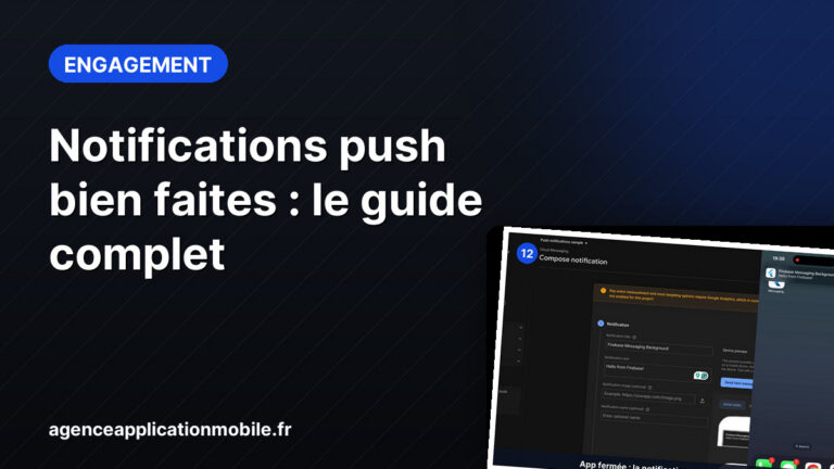 Notifications push bien faites : le guide complet pour Flutter et Firebase (iOS et Android)